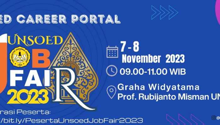 50 Perusahaan Buka Lowongan Kerja di UNSOED Job Fair 2023