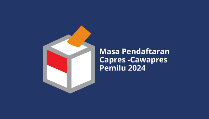 4 Hari Jelang Pembukaan Pendaftaraan Capres-Cawapres Pemilu 2024