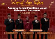 Lima Komisioner KPU Banyumas 2023-2028 Resmi Dilantik