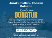Pembaca Banyumas Media Salurkan Bantuan Kurban untuk Gaza