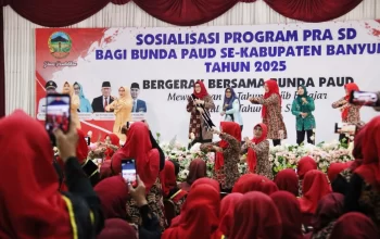 Perkuat Komitmen, Bunda PAUD Se-Banyumas Ikuti Sosialisasi Program Pra SD