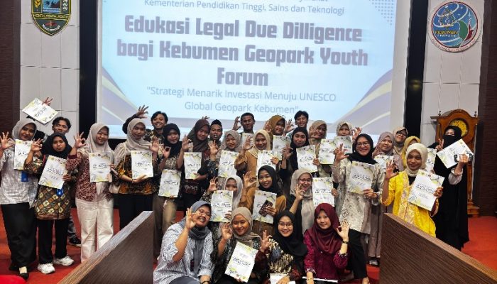 UNSOED Perkuat Kapasitas Pemuda Kebumen melalui Pelatihan Legal Due Diligence Dukung UNESCO Global Geopark