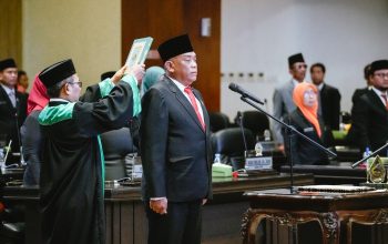 Agus Priyanggodo Resmi Dilantik sebagai Ketua DPRD Kabupaten Banyumas Sisa Jabatan 2024–2029