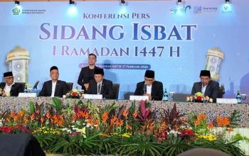 Pemerintah Tetapkan 1 Ramadhan 1447 H Jatuh pada 19 Februari 2026