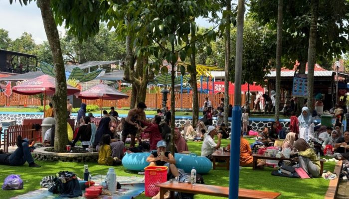 Owabong Tetap Jadi Favorit Libur Lebaran 2026, 28 Ribu Lebih Pengunjung Serbu Purbalingga