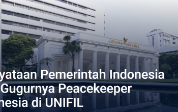 Satu Peacekeeper Indonesia Gugur di Lebanon, Pemerintah Kecam Serangan dan Desak Investigasi