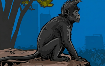 Menjadi Lutung Jawa: Hitam Sejak Lahir, Prihatin Sampai Akhir