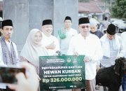 Momentum Iduladha, Bupati Sadewo Ajak Warga Banyumas Menebar Kebaikan dan Kepedulian