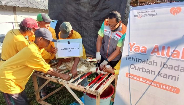 Program Desaku Berqurban Rumah Zakat Tebar Manfaat hingga Pelosok Desa Glempang Banyumas