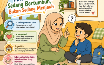 Anakmu Sedang Bertumbuh, Bukan Sedang Menjauh