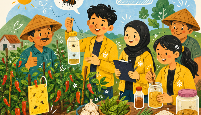 Lalat Buah Tak Selalu Harus Dilawan dengan Pestisida