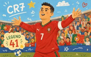 Di Usia 41 Tahun, Cristiano Ronaldo Masih Menulis Sejarah di Panggung Dunia