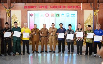 Sembilan Partai Politik di Banyumas Terima Bantuan Keuangan Rp3,08 Miliar