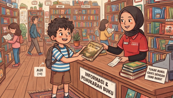 Buku Pelajaran Tak Hanya Mengajarkan Pelajaran. Ia Juga Mengajari Anak Melihat Dunia