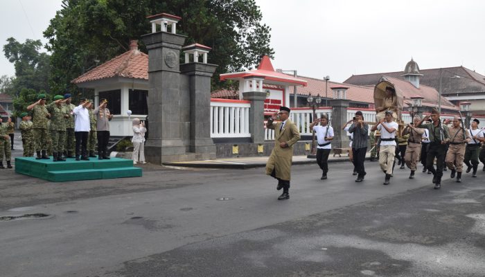 LKBB dan Kirab Tandu Soedirman di Purwokerto Kenalkan Keteladanan Jenderal Soedirman
