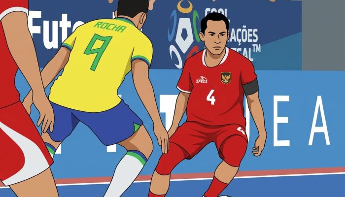 Copa das Nações 2026: Beri Perlawanan Sengit, Timnas Futsal Indonesia Takluk 0-3 dari Brasil